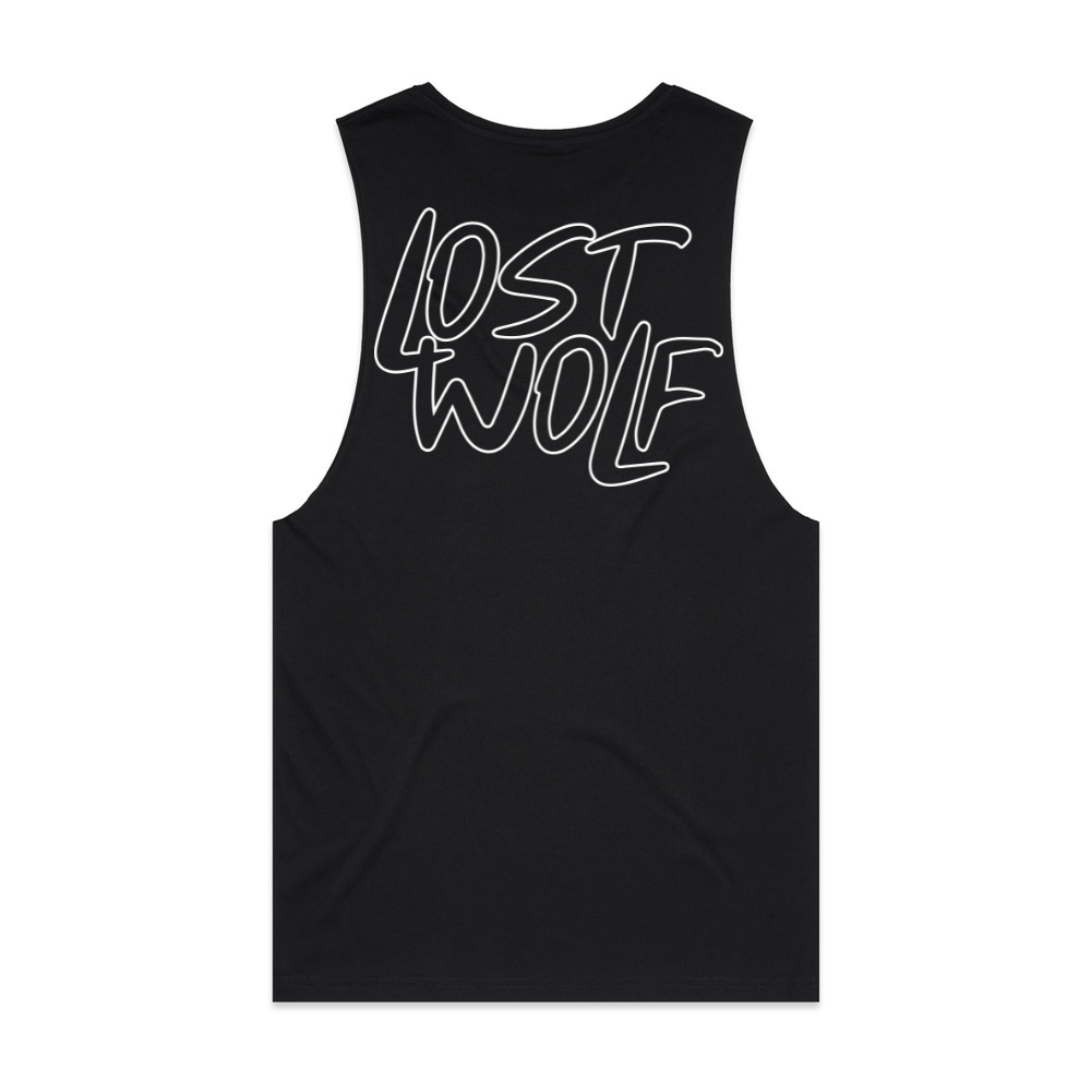 Echo Loose Tank Men's BLACK