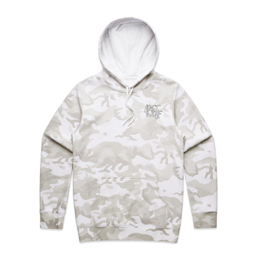 Echo Classic Hood Unisex WHITE CAMO