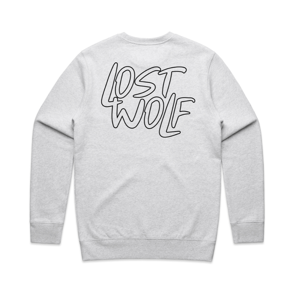 Echo Classic Crew Unisex WHITE MARLE