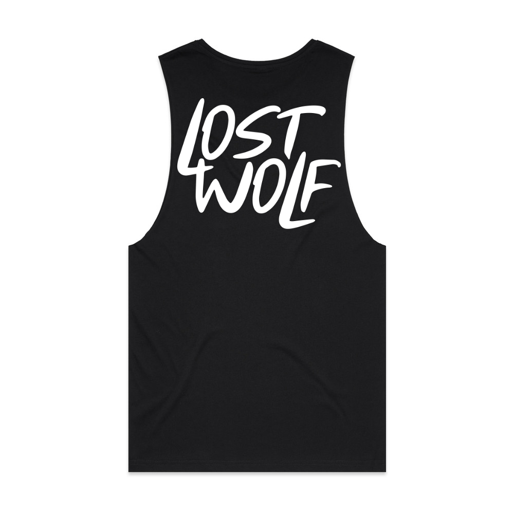 Essence Loose Tank Men's BLACK