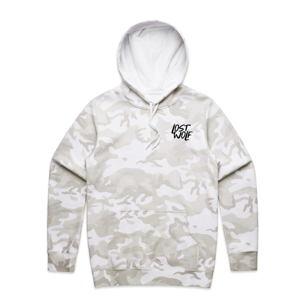 Essence Classic Hood Unisex WHITE CAMO