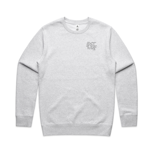 Echo Classic Crew Unisex WHITE MARLE