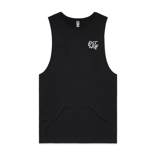 Essence Loose Tank Men's BLACK