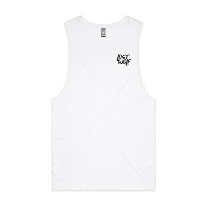 Essence Loose Tank Men's WHITE